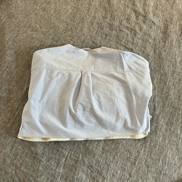 Alexander Wang Cream Ribbed Cropped Women’s Sweater - Picture 10 of 12